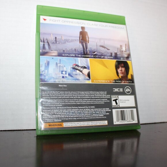 Xbox One Mirror's Edge Catalyst - EA DICE Action Adventure Game - Picture 10 of 10